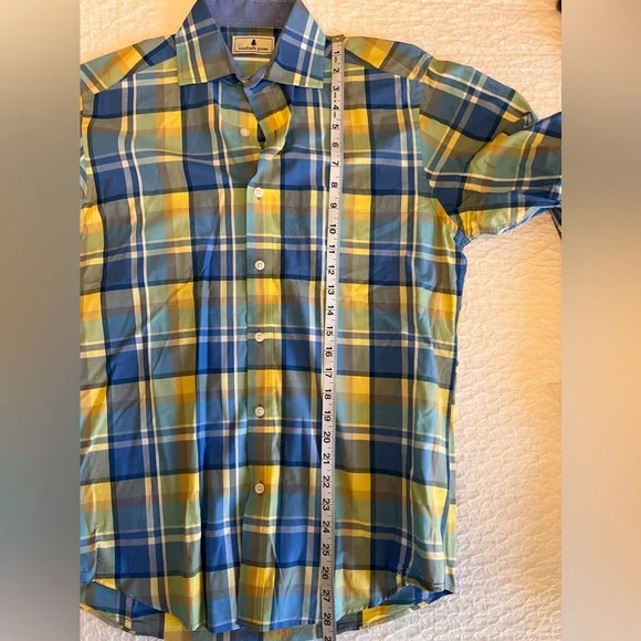 Southern Pines Men’s Long Sleeve Button Down Shirt - Picture 8 of 8